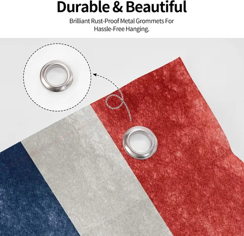 Vista 4 de Bandera de Estados Unidos y República Dominicana, banderas de jardín, banderas de casa, bandera de desfile, bandera para exteriores, 3 x 5 pies