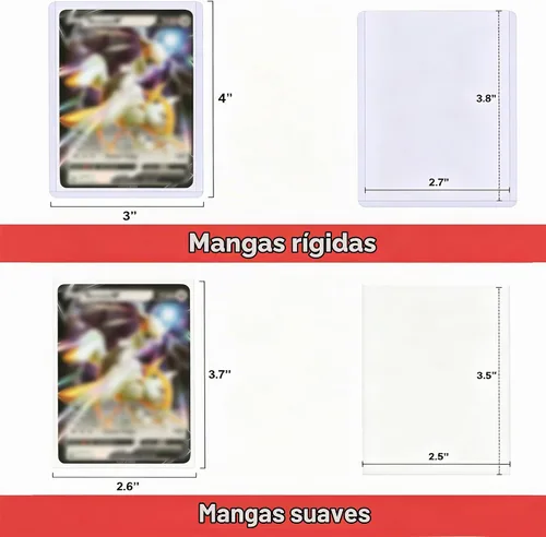 Vista 2 de Cargadores superiores para tarjetas, 400 fundas para tarjetas