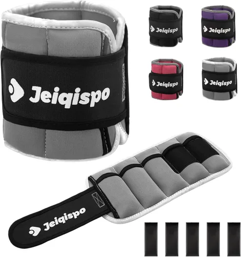 Vista 8 de Pesas ajustables para tobillo 1 par de 4 10 libras con peso extraíble para hombres, mujeres y niños, fuerza pesada para fitness, gimnasio