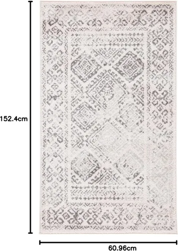 Vista 166 de Safavieh - Alfombra decorativa de la colección Tulum, modelo TUL264F, estilo marroquí, bohemio y desgastado, no suelta pelusa, para sala, vestíbulo