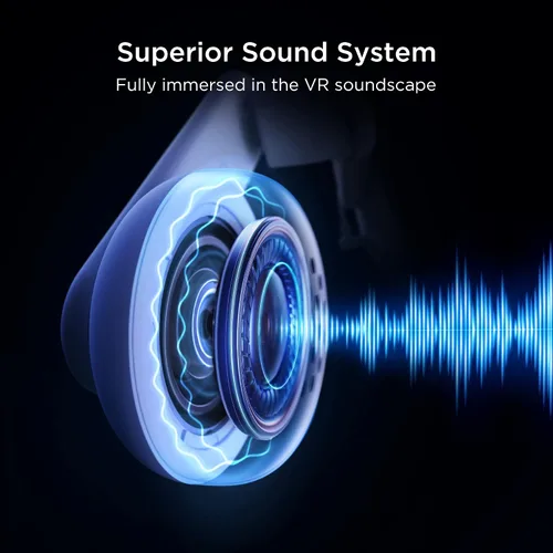 Vista 5 de KIWI design Correa de audio cómoda para la oreja y agarres de control compatibles con los accesorios Quest 2