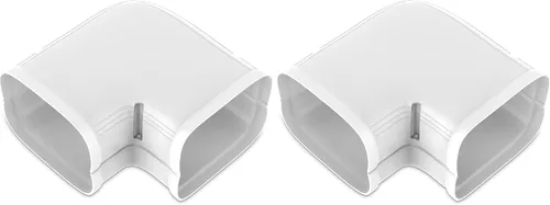 Vista 7 de Juego de cubiertas de codo plano de 3 pulgadas, accesorios de PVC
