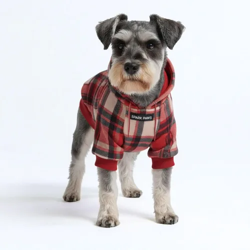 Vista 103 de Spark Paws Sudadera con capucha para perro, suéter de primera calidad para perros pequeños, medianos y grandes Trajes cálidos para bulldogs