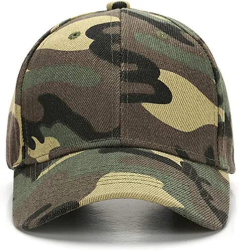 Vista 2 de Durio Gorra de béisbol para niños pequeños, súper suave, gorra de béisbol de camuflaje para niños pequeños