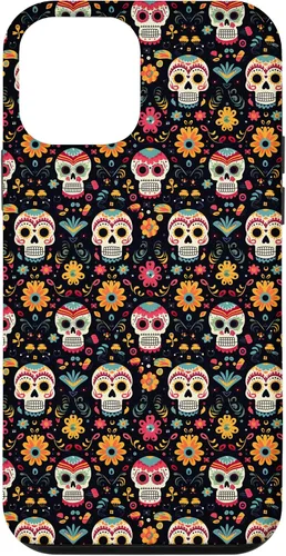 Vista 12 de Funda para iPhone 14 Skull México 100