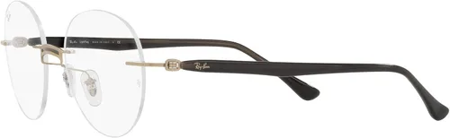 Vista 2 de Ray-Ban RX8768 - Marcos redondos de titanio para anteojos