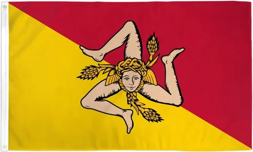 Vista 2 de Best Flags Bandera de Sicilia 3x5' Poly