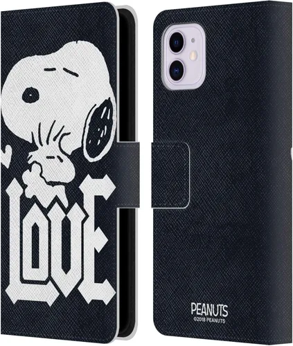 Vista 48 de Head Case Designs Funda de piel con licencia oficial de Peanuts Charlie Brown Good Grief Rock Tees compatible con Apple iPhone 11 Charlie Brown Buen