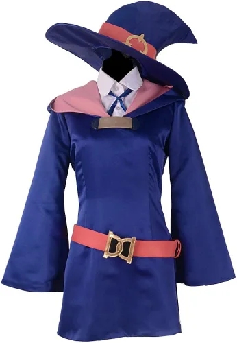 Vista 2 de miccostumes Disfraz de cosplay Academia Kagari Atsuko Akko para mujer
