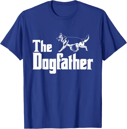Vista 21 de The Dogfather Pastor Alemán - Camiseta de regalo divertida, Negro, S