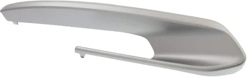 Vista 2 de Moldura de parachoques delantero para BMW Serie 3 2012-2015 RH Imprimado-Silver Modern Line Sedan/Wagon