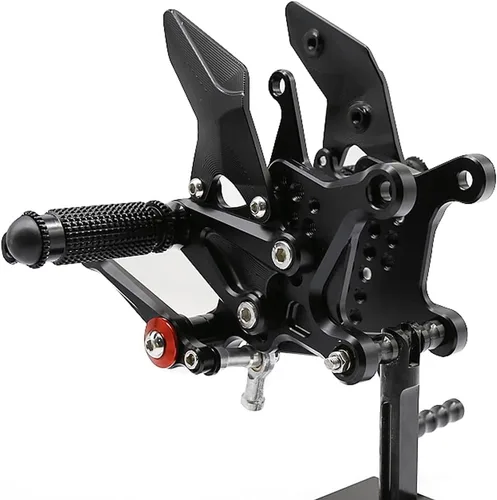 Vista 4 de FXCNC Juego trasero de motocicleta compatible con ZX25R 2020-2022 ZX4R 2023 ZX-4RR 2022-2024 Billet Juego de estriberas traseras totalmente