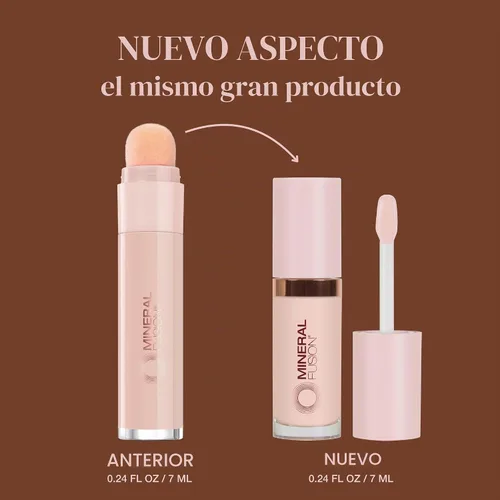 Vista 2 de Mineral Fusion, Corrector líquido iluminador, 0.2 onzas líquidas Brightening