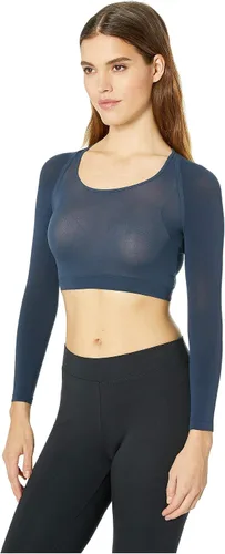 Vista 2 de SPANX Medias de manga larga para mujer, pieza de capas, opaco