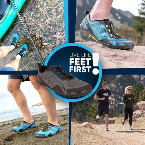 Vista 8 de Xero Shoes Barefoot Water Shoes for Men Aqua X Sport Men's Water Shoes Wide Toe Box, Zero Drop Heel, Minimalist for Beach, Hiking, Running