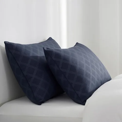 Vista 7 de Vorouhals Hotel Collection - Juego de 2 almohadas de cama para dormir, juego de 2 almohadas refrescantes de tamaño estándar para dormir de espalda