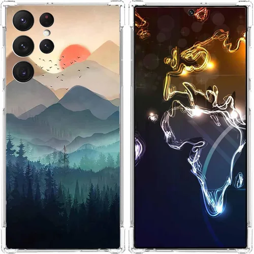Vista 27 de Funda de collage estético para Samsung Galaxy S21, patrón de citas positivas, funda de TPU suave de moda compatible con Galaxy S21