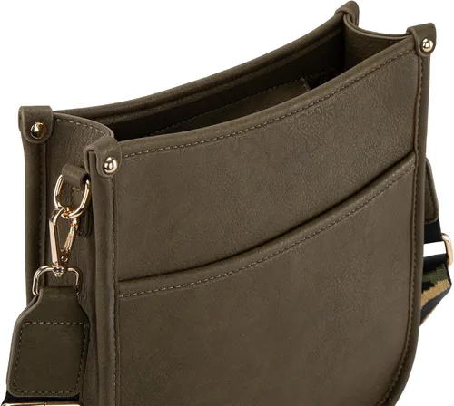 Vista 4 de Montana West Bolsos cruzados para mujer, diseño de moda, con correa ajustable para guitarra