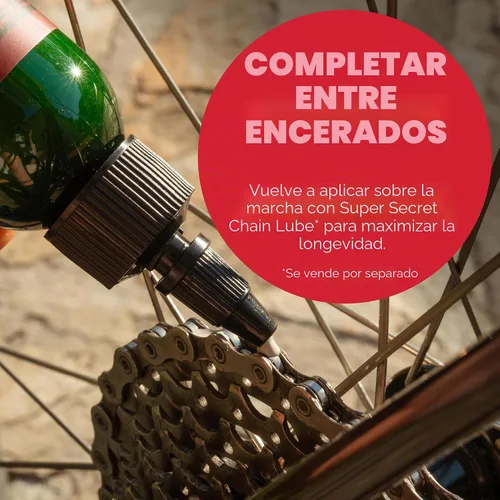 Vista 5 de SILCA Mezcla de cera de cadena de bicicleta secreta, lubricante de cadena