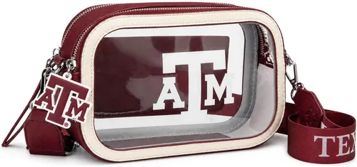 Vista 23 de Bolsa transparente de la NCAA para eventos en estadios, bolsa cruzada aprobada por estadios, bolsa transparente para estadios para conciertos