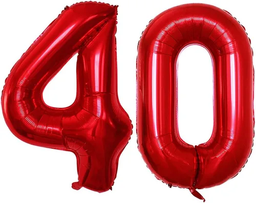 Vista 112 de Goer, conjunto de globos de papel aluminio para decoraciones de cumpleaños, globos de las letras de feliz cumpleaños y de números Oro
