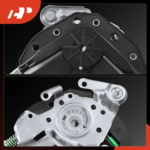 Vista 6 de A-Premium - Regulador de ventana eléctrico sin motor de reemplazo para BMW E46 323i 325i 325xi 328i 330i 330xi para el lado del conductor delantero