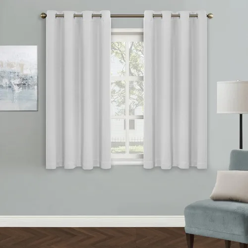 Vista 157 de MYSKY HOME Cortinas Aqua para Armario para Entrada Cortina Opaca para Puerta para Sala de Estar Cortina Oscurecedora de Habitación con Ojales