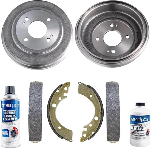 Vista 22 de Detroit Axle - Pastillas de freno para Dodge Ram 2500 3500 2003-2008, Ram 4000 2005-2008, 2004 2006 2007 Pastillas de freno de cerámica delanteras
