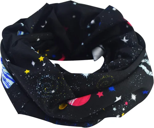 Vista 4 de Obacle Bandana sin costuras, máscara facial rave, para mujeres y hombres, para protección contra el polvo, el viento y el sol