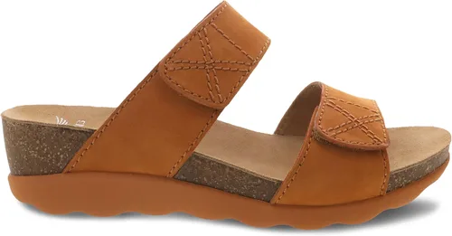 Vista 6 de Dansko Maddy - Sandalias de cuña sin cordones para mujer, cómodos zapatos de cuña con soporte de arco, correas totalmente ajustables con cierre