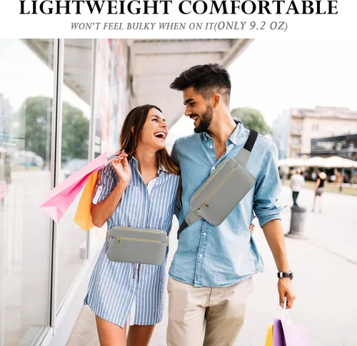 Vista 7 de CXWMZY Riñoneras para mujeres y hombres, bolsa de cintura de moda con múltiples bolsillos, gran capacidad, bonita riñonera casual para Disney