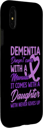 Vista 6 de iPhone 14 End Alz Alzheimer Concientización Demencia Hija Nunca Renuncia Caso