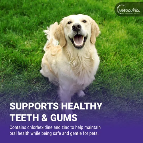 Vista 5 de Vetoquinol Dentahex - Enjuague de higiene bucal para mascotas, 8 onzas