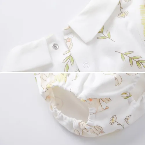 Vista 74 de pureborn Vestido de bebé niña 0-24 meses