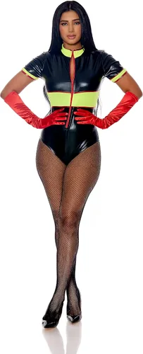 Vista 4 de Forplay Disfraz de bombero Hot Spot para mujer
