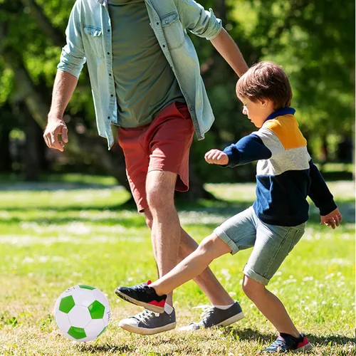 Vista 5 de Balón de fútbol tamaño 2 con bomba pequeña y aguja para entrenamiento en interiores y exteriores, práctica, sofá, escuela, regalo para niños