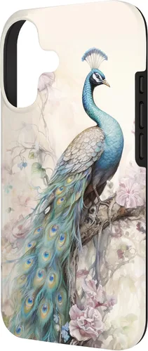 Vista 2 de Peacock Cute Bird Nature Garden Case for iPhone 17