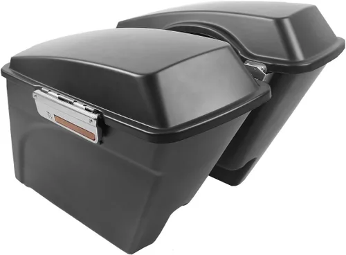 Vista 3 de Alforjas alargadas de 5 pulgadas TCMT para Harley Touring Street Electra Glide 1993-2013