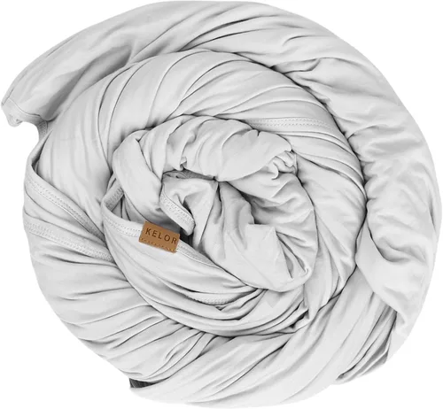 Vista 9 de K E L O R Luxury Cooling Travel Blanket - Stretchy, Lightweight Soft & Breathable Shawl Wraps for Women