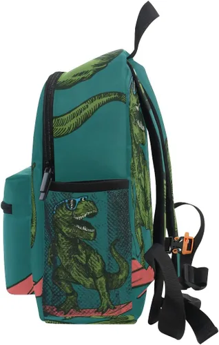 Vista 4 de Mochila para niños con patrón de erizo para niños pequeños y niñas de 3 a 7 años