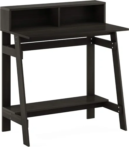 Vista 22 de Furinno Simplistic - Escritorio de 32 pulgadas de ancho, escritorio para Pino ámbar