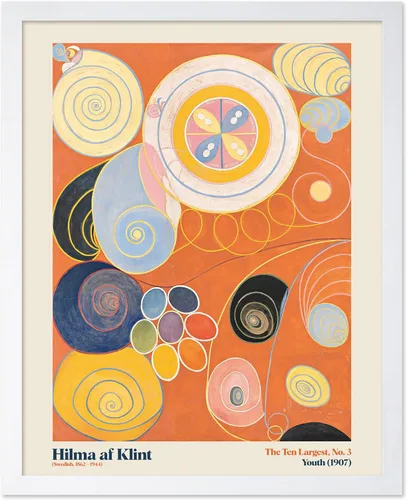 Vista 18 de Poster Master Póster de ilustración vintage, impresión retro moderna, los diez más grandes n.º 1, infancia, flor, abstracto, regalo para artista