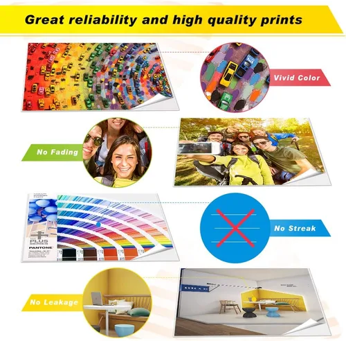 Vista 4 de v4ink Cartuchos de tóner remanufacturados de repuesto para HP 305X CE410X 305A CE410A CE411A CE412A alto rendimiento para HP Color Laser Pro 300