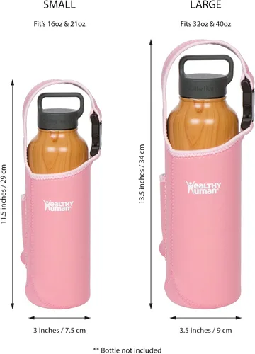Vista 3 de Healthy Human Botella de agua Take Me with U Sling