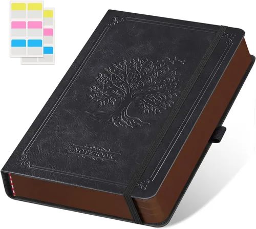 Vista 25 de FOCUS DAY Cuaderno de tapa dura 8.5 x 11, cuaderno de 320 páginas tamaño A4 grande para la universidad con líneas para la escuela y el trabajo, gran