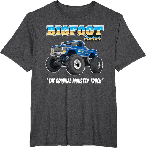 Vista 8 de Camiseta Monster Truck Gris asfalto