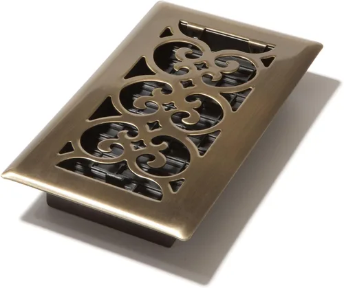 Vista 36 de Decor Grates Registro de suelo SPH210-RB, 2x10, acabado bronce frotado