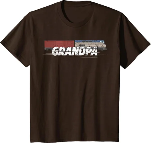 Vista 91 de RC Model Train Shirt Grandpa Train Boxcar HO Scale T-Shirt Negro