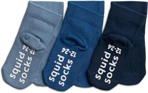 Vista 81 de squid socks Calcetines de viscosa de bambú 0-6M, 6-12M, 12-24M y 2T-3T Calcetines que se mantienen puestos