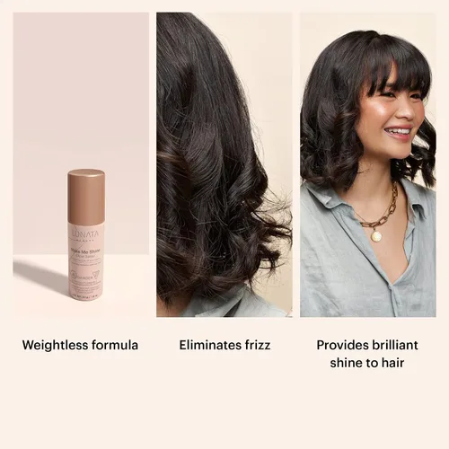 Vista 2 de Lunata Make Me Shine - Spray de brillo para el cabello, protector de calor, tratamiento de brillo para el cuidado del cabello, protección
